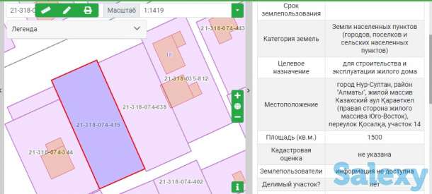 • Продам Участок 30 соток • на Правом, Момышулы - Аманат, фотография 3