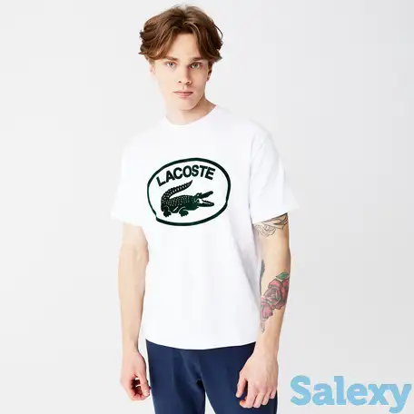 Мужская футболка lacoste relaxed fit, фотография 1