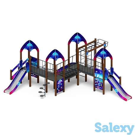 Детский игровой комплекс «космопорт (космос)» дик 2.14.07-12 н=1200, фотография 1