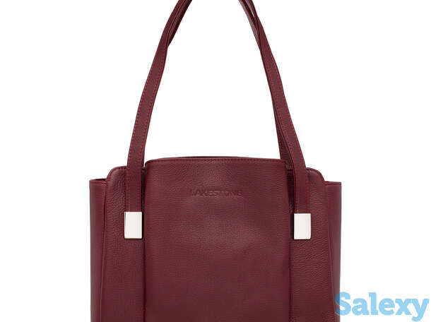 Кожаная женская сумка tara burgundy, фотография 1