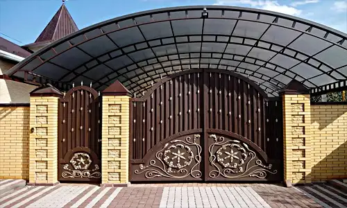 Профессиональное изготовление автонавесов откатных и распашных ворот, фотография 1