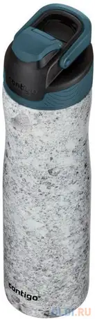 Термобутылка contigo chill 0,72л белый синий, фотография 1