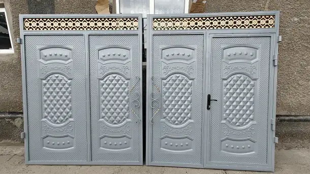 Ворота распашные, фотография 4