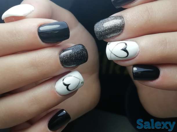 наращивание ногтей покрытие гель лак маникюр педикюр, фотография 1