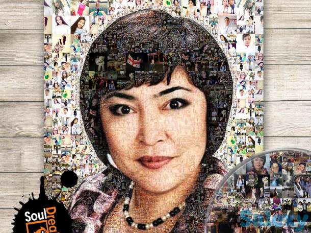 Портрет из фотографий, фотоколлаж, фотография 3