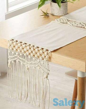 Скатерть в стиле макраме., фотография 1