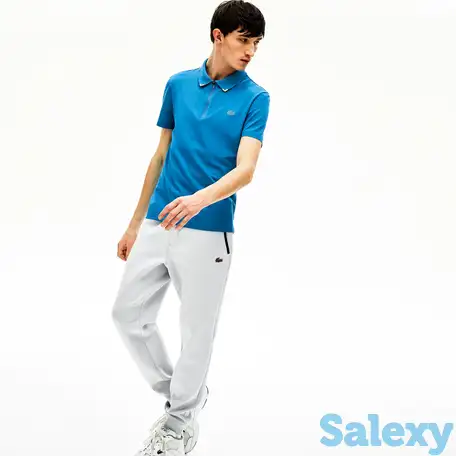 Мужское поло lacoste motion на молнии, фотография 1