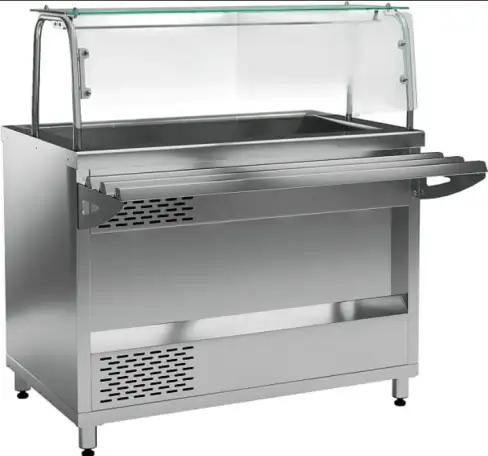 Прилавок холодильный Марихолодмаш ПВХЭ11В Тип	витрина холодильная Серия	ШЕФ 1120 Направляющие	 Полка	 Температурный режи, фотография 1