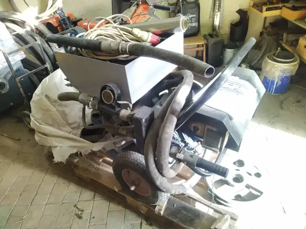 Установка для торкретирования бетона, торкрет установка АС 1, фотография 1