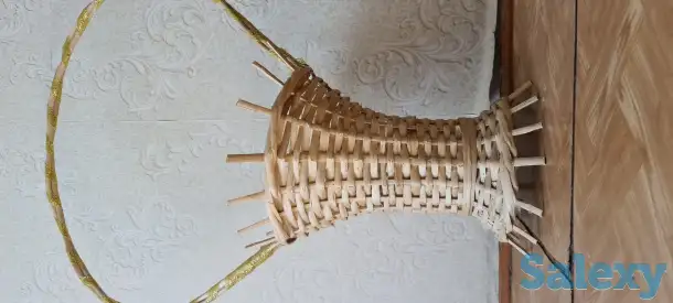 Продам плетеную корзину для цветов, фотография 2