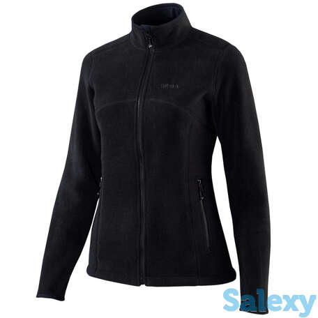 Куртка флисовая спортивная теплая сивера отава черная, фотография 1