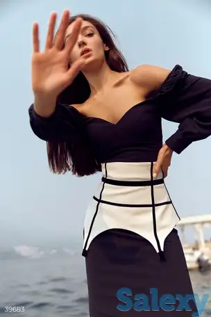 Боди с объемными рукавами, фотография 1