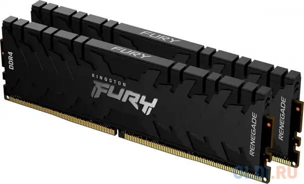 Оперативная память для компьютера kingston fury renegade dimm 16gb ddr4 2666, фотография 1