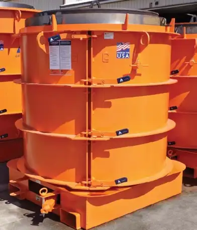 Оборудование для формирования бетонных стояков люков, Afinitas., фотография 4