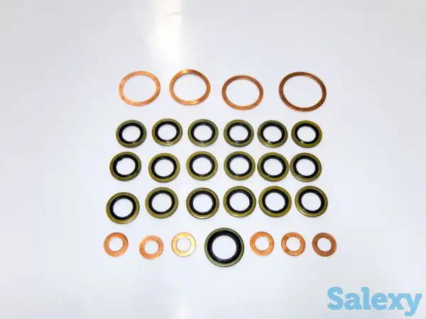 Комплект уплотнительных  колец на двигатели Perkins Cummins Isuzu CAT, фотография 1