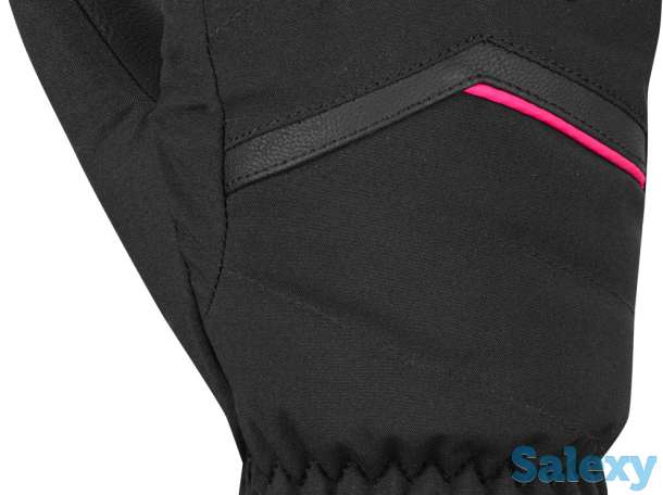 Перчатки reusch marisa black/white/pink glo, фотография 1