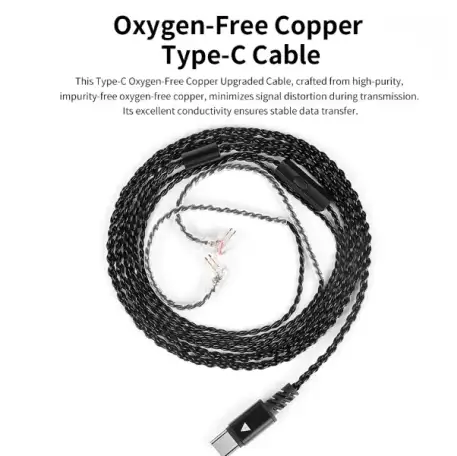 Провод IEM QKZ T100 QDC 0.75 на Type-C, фотография 8