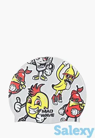 Шапочка для плавания madwave, фотография 1