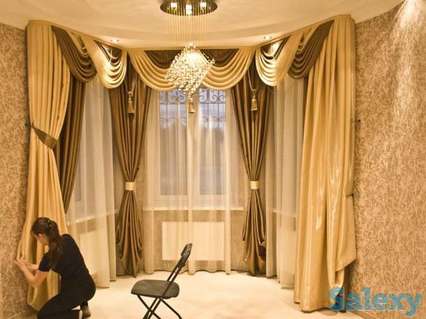 химчистка штор, фотография 1
