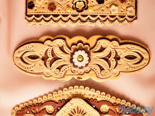 Заколки для волос из бересты, фотография 10