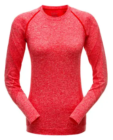 Термокофта spyder girl`s harper baselayer red, фотография 20