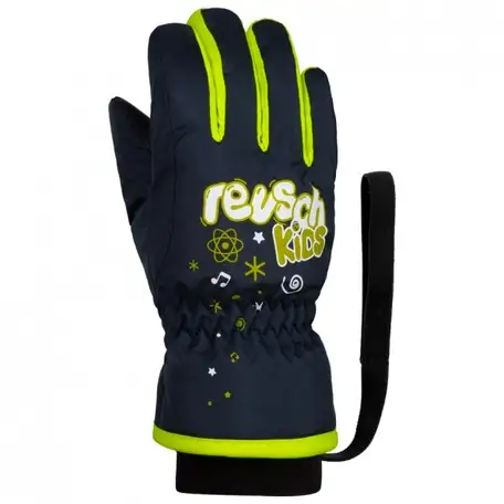Перчатки reusch 18-19 kids dress blue/safety yellow, фотография 19
