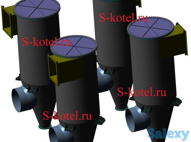 Прямоточный циклон ПЦ-1200, ПЦ-2000, фотография 5