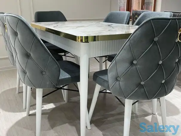 Турецкие комплекты стол и 6 стульев., фотография 4