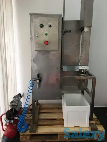 Машина для очистки от кожуры ананаса, дыни, арбузов, тыквы, фотография 1