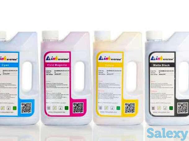 Комплект ультрахромных чернил inksystem для epson 7450, 1л. (4 цвета), фотография 1