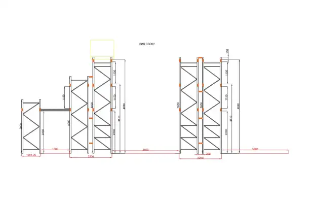 Продам складские стеллажи под паллеты, фотография 8