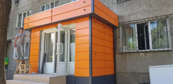 Фасад, кровля, карниз, забор, водосточная система, фотография 8