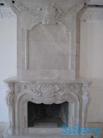 Камин (портал)  из камня, фотография 3