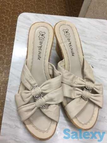 Шлепки новые возможен обмен на домашние продукты, фотография 1