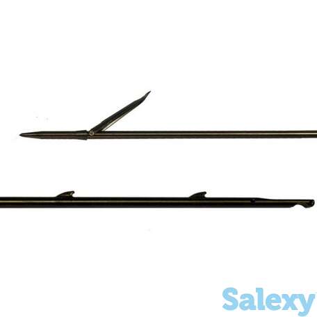 Гарпун d6.5мм х 160 см из 17-4ph с зацепами-плавниками sharkfin, фотография 1
