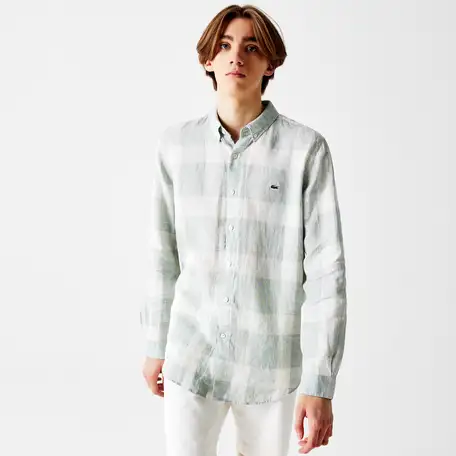 Мужская рубашка lacoste, фотография 1