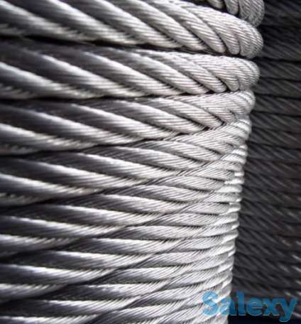 Трос и канат стальной, оцинкованный, нержавеющий., фотография 1