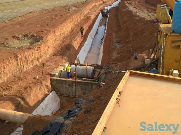Горизонтальное направленное бурение, проколы, продавливание труб,микротоннелирование,водопропуски, фотография 6