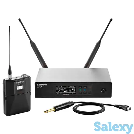 Инструментальная радиосистема shure qlxd14e-g51, фотография 1