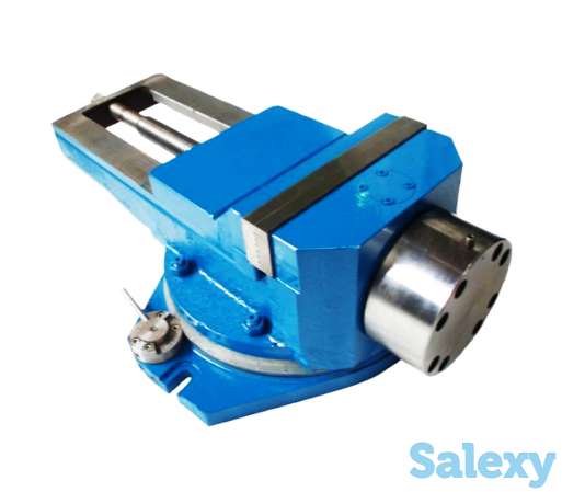 Тиски станочные пневматические поворотные ГМ, фотография 1