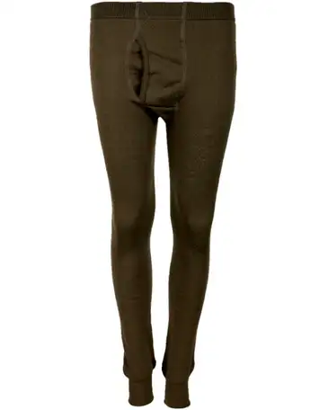 Термобрюки woolpower base layer 200 pine green, фотография 20