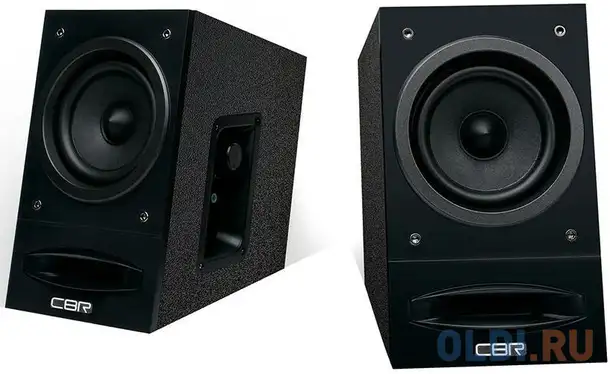 Колонки 2.0 cbr cms 590 черный, фотография 1