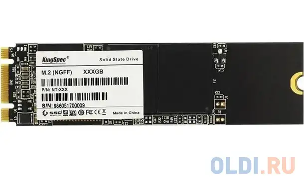 Ssd накопитель kingspec nt-1tb 1 tb sata-iii, фотография 1
