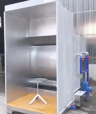 Окрасочная камера с водяной завесой, фотография 2