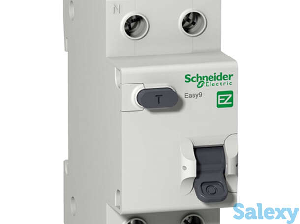 Дифференциальный автоматический выключатель Schneider Electric  EASY 9 1P+N 10А 30мА C AC 4,5 кА, фотография 1