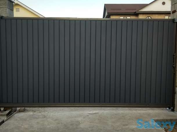 Откатные консольные ворота, автоматика, сварочные работы, любые металлоконструкции, фотография 6