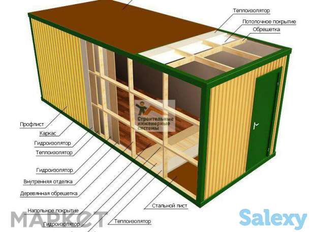 Изготовление модульных зданий, фотография 2