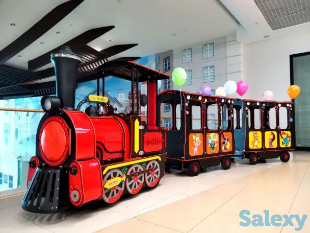 Аттракцион детский паровозик для парка или ТЦ, фотография 4