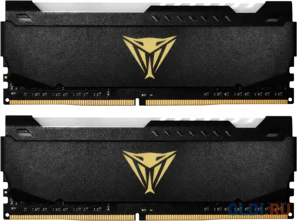 Оперативная память для компьютера patriot viper steel rgb dimm 32gb ddr4, фотография 1