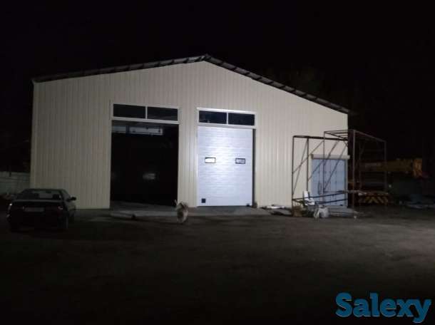 Промышленные секционные ворота  с монтажом, фотография 1